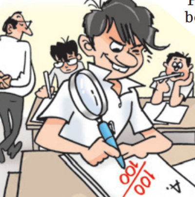 ತನ್ನ ಉತ್ತರ ಪತ್ರಿಕೆಯನ್ನು ತಾನೇ ಮೌಲ್ಯಮಾಪನ ಮಾಡಿ 100ಕ್ಕೆ 100 ಅಂಕ ಪಡೆದ!