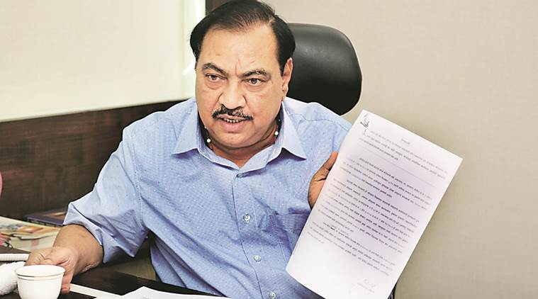 ‘ಮಹಾ’ಸಚಿವ ಖಾಡ್ಸೆ ಪದಚ್ಯುತಿಗೆ ಆಗ್ರಹಿಸಿ ದಮಾನಿಯಾ ನಿರಶನ