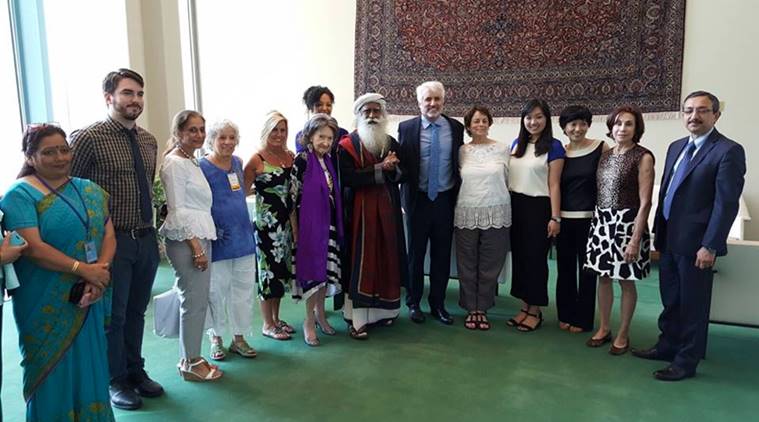 ಯೋಗ ಭಾರತೀಯ ಅಲ್ಲ ಅದಕ್ಕೂ ಭಾರತಕ್ಕೂ ಸಂಬಂಧವಿಲ್ಲ: ವಿಶ್ವಸಂಸ್ಥೆಯಲ್ಲಿ ಯೋಗ, ಆಧ್ಯಾತ್ಮಿಕ ಗುರು ಜಗ್ಗಿವಾಸುದೇವ್