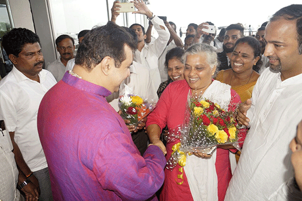 ನೂತನ ಸಚಿವ ಪ್ರಮೋದ್‌ಗೆ ಸ್ವಾಗತ