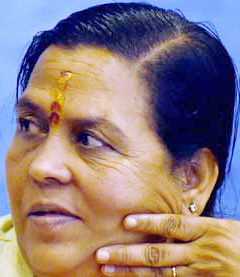 ಉತ್ತರಪ್ರದೇಶ ದೇಶದಲ್ಲೇ ಅತ್ಯಂತ ಅಸುರಕ್ಷಿತ ಪ್ರದೇಶ: ಉಮಾಭಾರತಿ