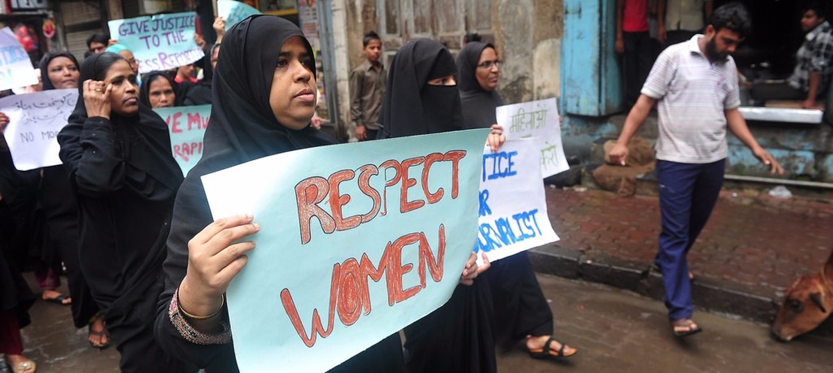 ಬಾಲಕಿಯರಿಬ್ಬರ ಸಾಮೂಹಿಕ ಅತ್ಯಾಚಾರ ವಿರೋಧಿಸಿ ಬಿಹಾರದಲ್ಲಿ ಪ್ರತಿಭಟನೆ