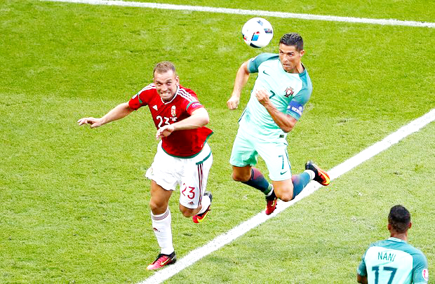 ಯುರೋ ಕಪ್‌: ಪೋರ್ಚುಗಲ್-ಹಂಗೇರಿ ಪಂದ್ಯ 3-3 ಡ್ರಾ