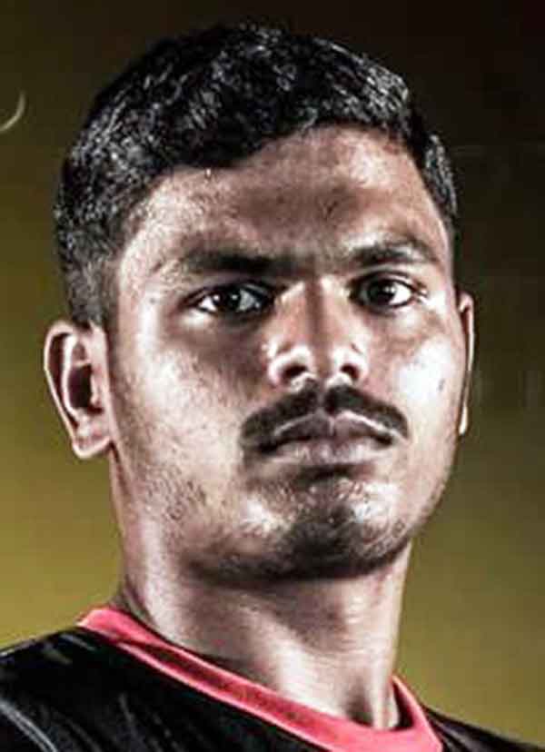 ಪ್ರೊ-ಕಬಡ್ಡಿ ಸೀಸನ್ 4ಗೆ ಭಟ್ಕಳದ ಹರೀಶ್ ನಾಯ್ಕ ಆಯ್ಕೆ