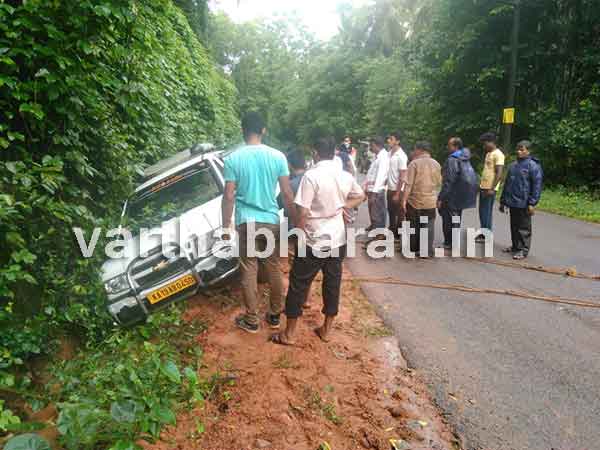 ಸುಳ್ಯ: ಕಾರು ಅಪಘಾತ
