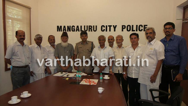 ಶಾಸಕ ಲೋಬೊ ನೇತೃತ್ವದಲ್ಲಿ ಮುಸ್ಲಿಂ ಮುಖಂಡರಿಂದ ಪೊಲೀಸ್ ಅಯುಕ್ತರ ಭೇಟಿ