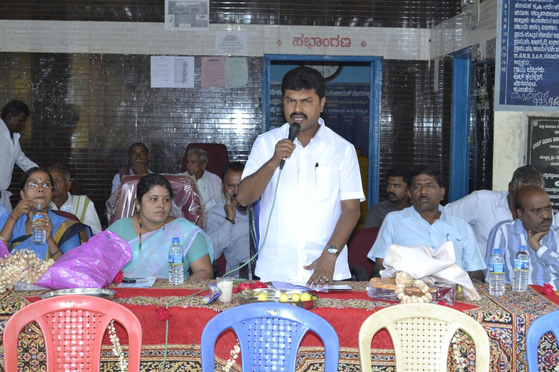 ನೆಮ್ಮದಿಯುತ ರೈತನಿಂದ ಸದೃಢ ಸಮಾಜ ನಿರ್ಮಾಣ ಸಾಧ್ಯ: ಶಾಸಕ ರಾಘವೇಂದ್ರ