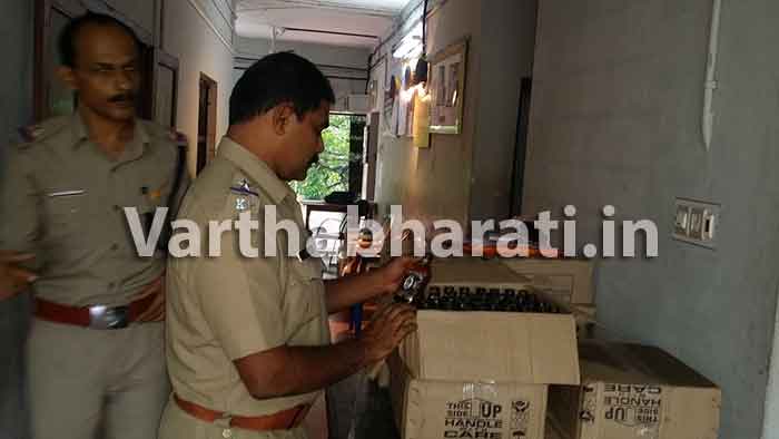 ಅಕ್ರಮ ಮದ್ಯ ಸಾಗಾಟ: ಮದ್ಯ ಸಹಿತ ಕಾರು ವಶಕ್ಕೆ