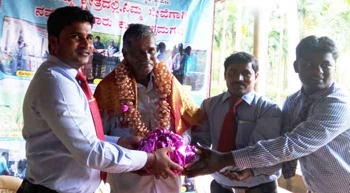 ಪಡುಮಾರ್ನಾಡು: ಸಾವಯವ ಕೃಷಿಕ ಜಗತ್ಪಾಲ ಹೆಗ್ಡೆಗೆ ಸನ್ಮಾನ