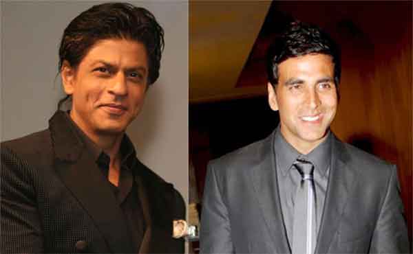 ವಿಶ್ವದ ಅತಿ ಹೆಚ್ಚು ಸಂಭಾವನೆ ಪಡೆಯುವ ಸೆಲೆಬ್ರಿಟಿಗಳಲ್ಲಿ ಶಾರುಖ್, ಅಕ್ಷಯ್