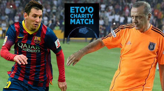 ಮೆಸ್ಸಿ ವಿರುದ್ಧ ಫುಟ್‌ಬಾಲ್ ಪ್ರದರ್ಶನ ಆಡಲಿರುವ ಟರ್ಕಿ ಅಧ್ಯಕ್ಷ ಉರ್ದುಗಾನ್