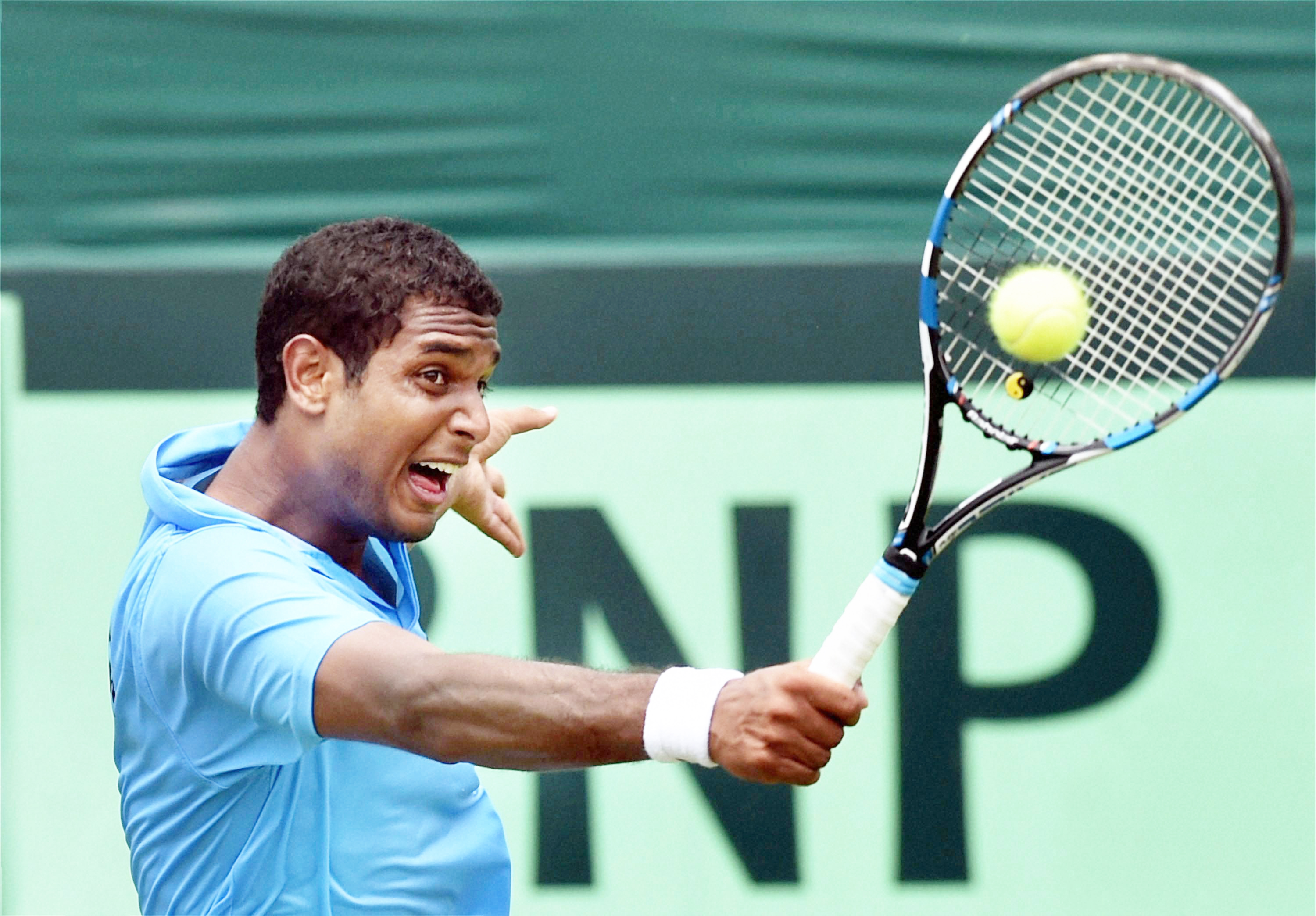 ಡೇವಿಸ್‌ಕಪ್: ಭಾರತಕ್ಕೆ ಮುನ್ನಡೆ