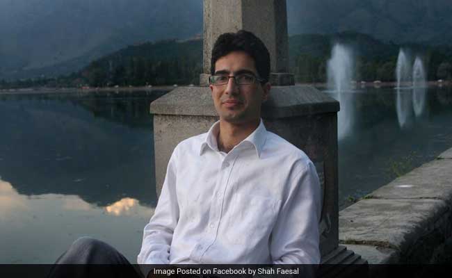 ರಾಜೀನಾಮೆಗೆ ಮುಂದಾದ ಐಎಎಸ್ ಟಾಪರ್ ಶಾ ಫೈಸನ್