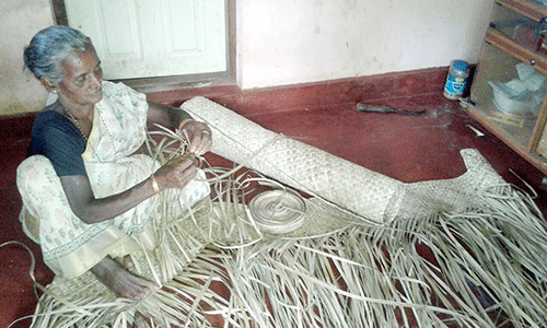 ತೆರೆಮರೆಗೆ ಸರಿಯುತ್ತಿರುವ ನೈಸರ್ಗಿಕ ಚಾಪೆಗಳ ಛಾಪು!