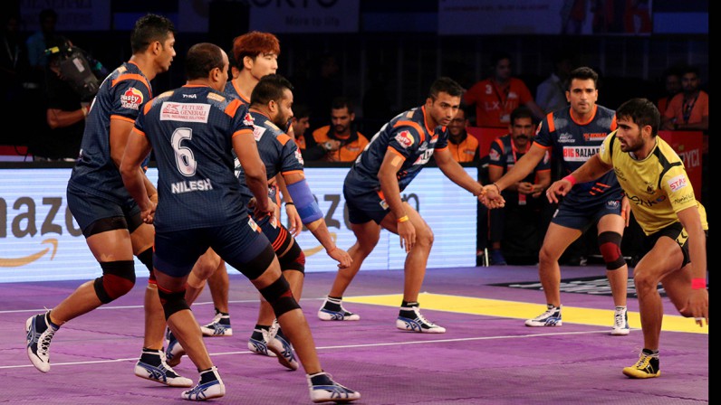 ಪ್ರೊ ಕಬಡ್ಡಿ ಲೀಗ್: ಟೈಟನ್ಸ್ ವಿರುದ್ಧ ಕೋಲ್ಕತಾ ರೋಚಕ ಟೈ