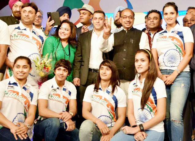 ಭಾರತದ ರಿಯೋ ಒಲಿಂಪಿಕ್ಸ್ ತಂಡಕ್ಕೆ ಬೀಳ್ಕೊಡುಗೆ