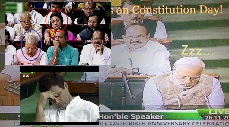 ರಾಹುಲ್ ನಿದ್ದೆ ಮಾಡಿದರೆ, ಮೋದಿ ಮಾಡಿದ್ದು ಧ್ಯಾನವೇ ?