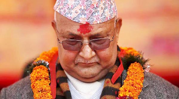 ನೇಪಾಳ ಪ್ರಧಾನಿ ಓಲಿ ಪದತ್ಯಾಗ