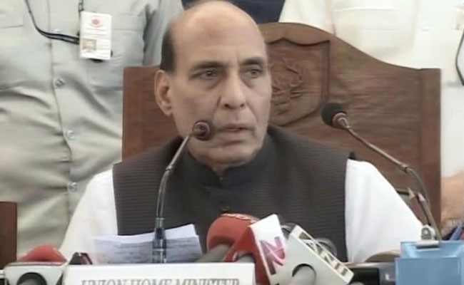 ಕಾಶ್ಮೀರದಲ್ಲಿ ಪೆಲೆಟ್‌ಗನ್ ಉಪಯೋಗಿಸದಂತೆ ಭದ್ರತಾ ಪಡೆಗಳಿಗೆ ರಾಜನಾಥ್ ಒತ್ತಾಯ