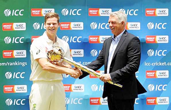 ಆಸ್ಟ್ರೇಲಿಯದ ನಾಯಕ ಸ್ಮಿತ್‌ಗೆ ರಾಜದಂಡ ಪ್ರದಾನ