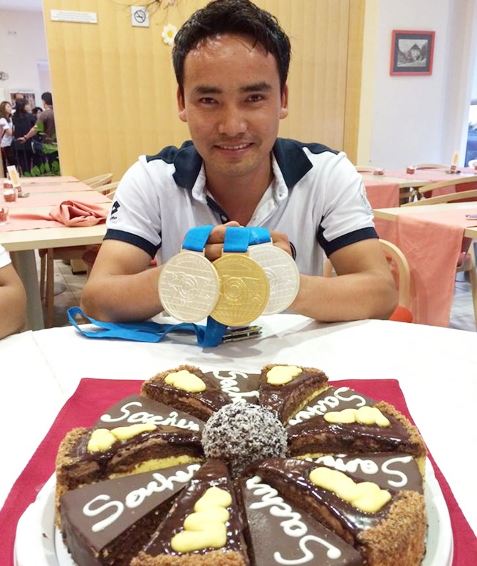 ಪದಕದ ಬೇಟೆಗೆ ಹೊರಟ ಶೂಟರ್ ಜಿತೂ ರಾಯ್