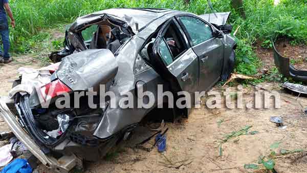 ಕಾರು ಅಪಘಾತ : ವಿದ್ಯಾರ್ಥಿ ಮೃತ್ಯು