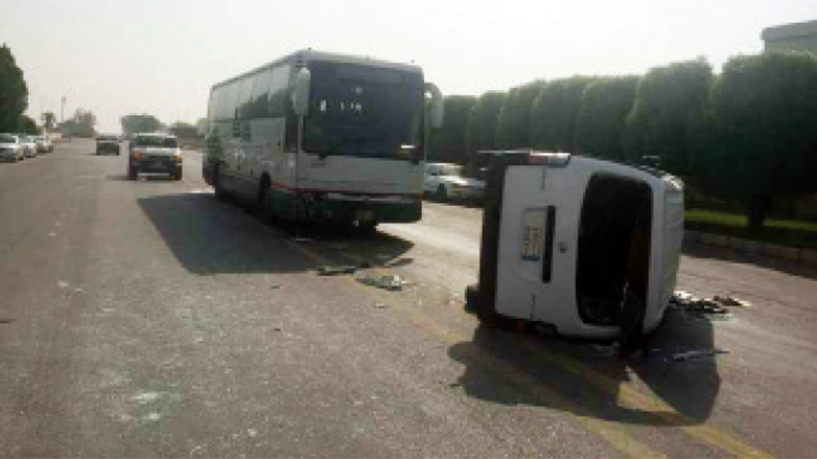 ದಮ್ಮಾಮ್: ವಾಹನ ಅಪಘಾತ, 15 ಮಂದಿಗೆ ಗಾಯ