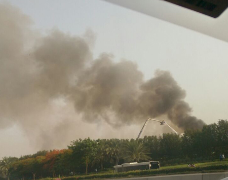 ದುಬೈನ ಉಮ್ಮ್ ಅಲ್ ರಮೂಲ್‌ನಲ್ಲಿ ಅಗ್ನಿ ಆಕಸ್ಮಿಕ