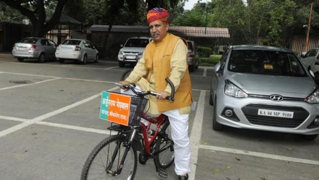 ಕೇಂದ್ರ ಸಚಿವರೊಬ್ಬರಿಗೆ ಸೈಕಲ್ ಸವಾರಿಯೇ ಇಷ್ಟವಂತೆ!