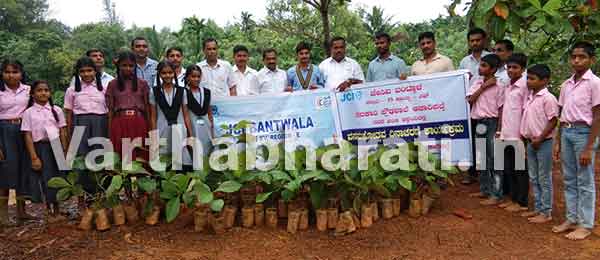 ಬಂಟ್ವಾಳ: ಜೇಸಿ ಸಂಸ್ಥೆಯಿಂದ ವನಮಹೋತ್ಸವ