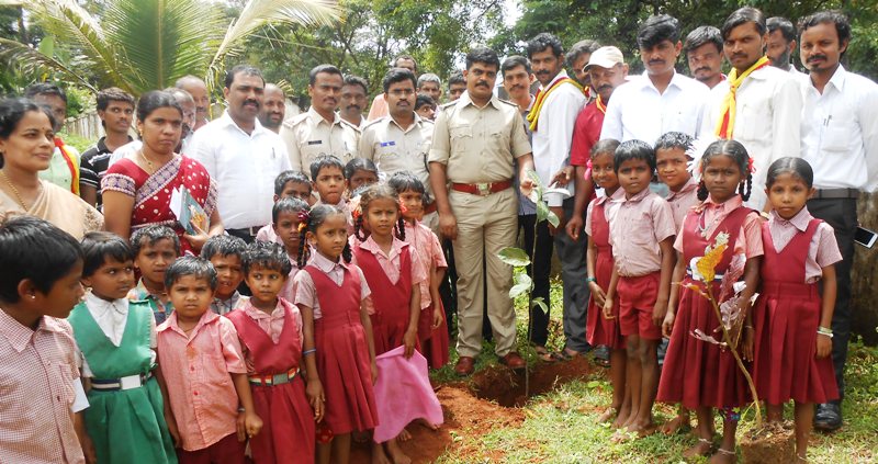 ಸೊರಬ: ಹಸಿರೀಕಣ ಕಾರ್ಯಕ್ರಮ
