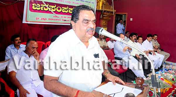 ಜಿಲ್ಲೆಯಲ್ಲಿ ಪ್ರತಿ ತಿಂಗಳು ತಾಲೂಕು ಮಟ್ಟದ ಜನಸಂಪರ್ಕ ಸಭೆ: ಸಚಿವ ರೈ