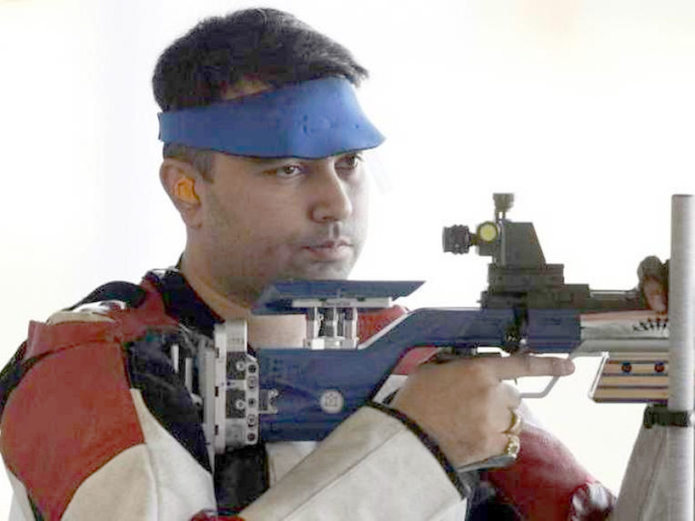 50 ಮೀ. ಏರ್‌ರೈಫಲ್: ಗುರಿ ತಪ್ಪಿದ ಗಗನ್, ಚೈನ್ ಸಿಂಗ್