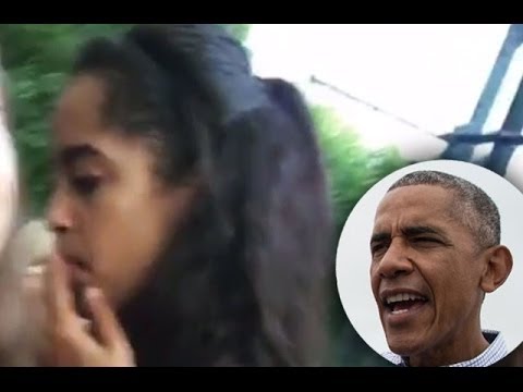 ಸಿಗರೇಟ್‌ ಸೇದುತ್ತಿರುವ ಒಬಾಮ ಪುತ್ರಿ ಮಾಲಿಯಾ ಒಬಾಮ..!