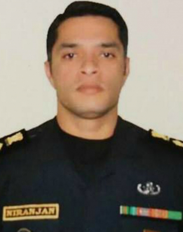 ಹುತಾತ್ಮ ಯೋಧ ಕನ್ನಡಿಗ ಲೆ:ಕ: ನಿರಂಜನ್‌ಗೆ ಶೌರ್ಯಚಕ್ರ