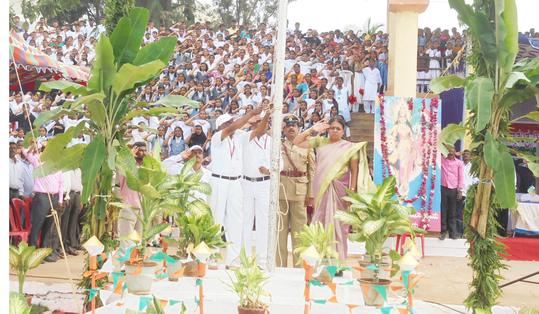 ರಾಷ್ಟ್ರಪ್ರೇಮ, ರಾಷ್ಟ್ರಗೌರವ ಪ್ರತಿಯೊಬ್ಬರಲ್ಲೂ ಮೂಡಬೇಕು:  ತಹಶೀಲ್ದಾರ್ ಎಂ. ಭಾಗ್ಯಾ