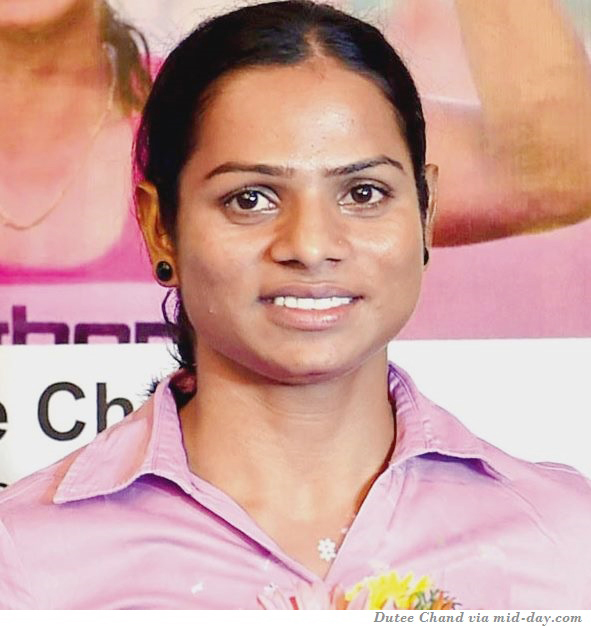 100 ಮೀ. ಓಟದಲ್ಲಿ ಸ್ಪರ್ಧಿಸುತ್ತಿರುವ ಮೊದಲ ಮಹಿಳಾ ಅಥ್ಲೀಟ್ ದ್ಯುತಿ