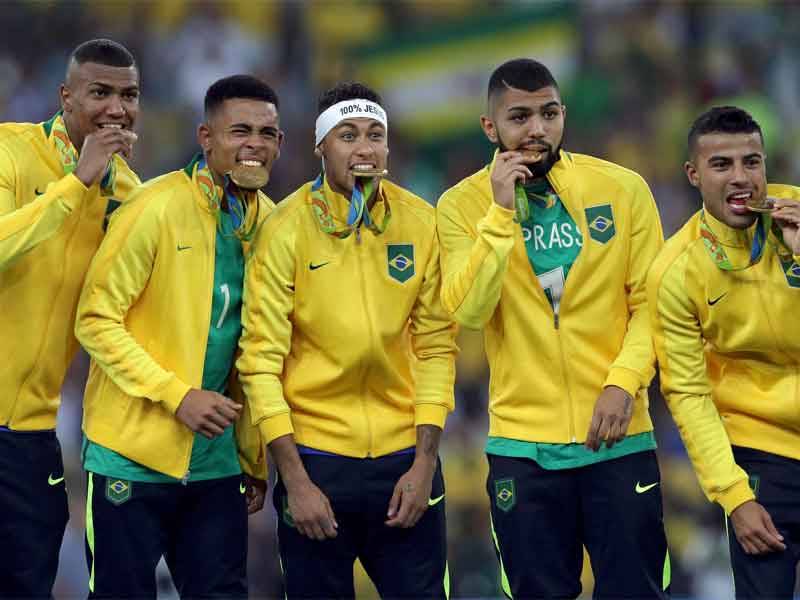 ಫುಟ್‌ಬಾಲ್: ಬ್ರೆಜಿಲ್‌ಗೆ ಐತಿಹಾಸಿಕ ಚಿನ್ನ ತಂದ ನೇಮರ್