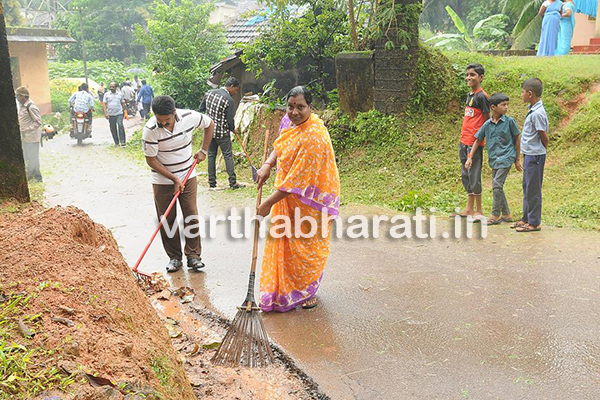ಪಾಣೆಮಂಗಳೂರಿನಲ್ಲಿ ಸ್ವಚ್ಛ ಭಾರತ ಅಭಿಯಾನ