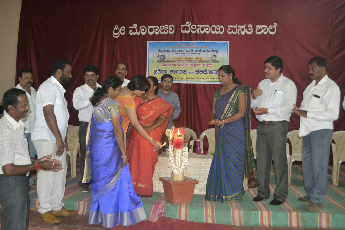 ಬಸವನಹಳ್ಳಿ : ವಸತಿ ಶಾಲೆಯಲ್ಲಿ ಪ್ರತಿಭಾ ಕಾರಂಜಿ