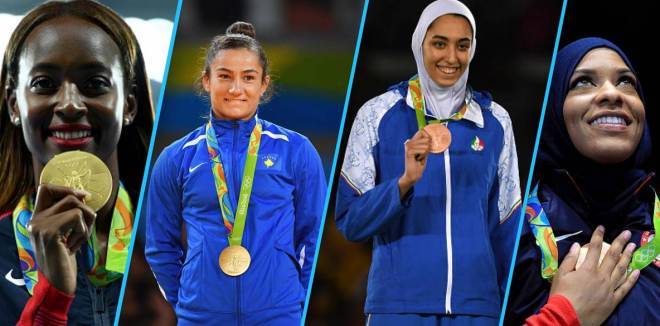 ರಿಯೋ ಒಲಿಂಪಿಕ್ಸ್ ನಲ್ಲಿ ಮಿಂಚಿದ ಮುಸ್ಲಿಮ್ ಮಹಿಳೆಯರು