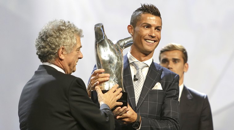 ರೊನಾಲ್ಡೊಗೆ ಯುಇಎಫ್‌ಎ ಶ್ರೇಷ್ಠ ಆಟಗಾರ ಪ್ರಶಸ್ತಿ