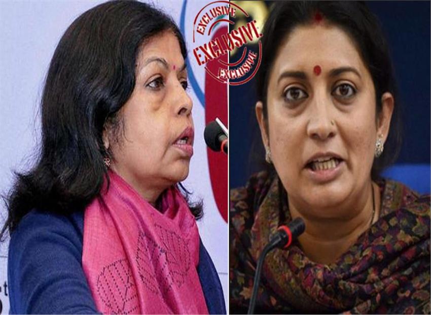 ಸ್ಮೃತಿ ಇರಾನಿಯ ಸೀರೆಯ ಲಕ್ಷಗಟ್ಟಲೆ ಬಿಲ್ ಪಾವತಿಸಲು ನಿರಾಕರಣೆ