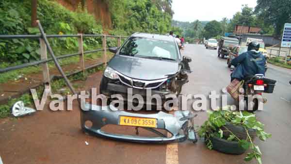 ಸುಳ್ಯ: ಬ್ಯಾರಿಕೇಡ್‌ಗೆ ಕಾರು ಢಿಕ್ಕಿಯಾಗಿ ಬೆಂಗಳೂರಿನ ವ್ಯಕ್ತಿ ಮೃತ್ಯು