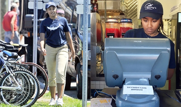 ವೇಟರ್ ಆಗಿ ಕೆಲಸ ಮಾಡುತ್ತಿರುವ ಒಬಾಮ ಪುತ್ರಿ!