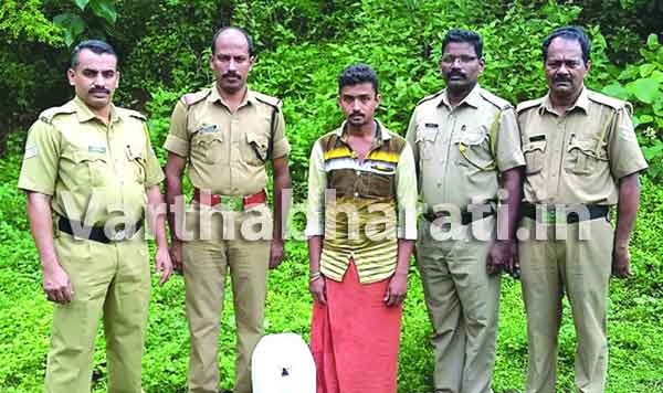 ಕಾಸರಗೋಡು: ಸ್ಪಿರಿಟ್ ಸಹಿತ ಆರೋಪಿ ವಶಕ್ಕೆ