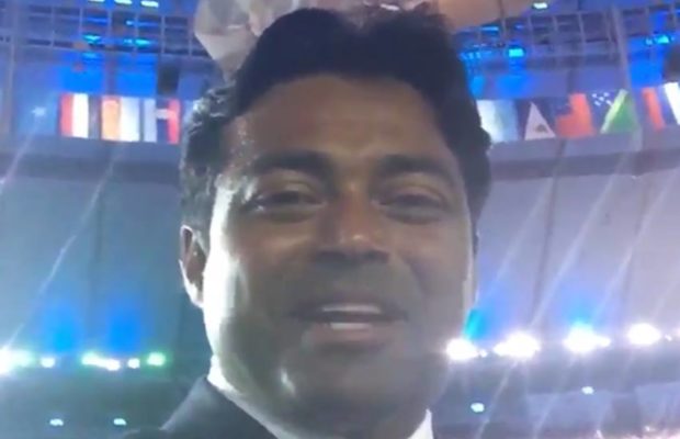 ರಿಯೋ ಒಲಿಂಪಿಕ್ಸ್ ಚಾಲನಾ ಸಮಾರಂಭದ ವೀಡಿಯೊ ಶೇರ್ ಮಾಡಿ, ತನ್ನ ದಾಖಲೆ ಕುರಿತು ವಿವರಿಸಿದ ಲಿಯಾಂಡರ್ ಪೇಸ್!