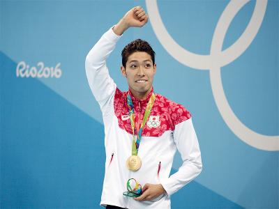 ಈಜು ಸ್ಪರ್ಧೆ: ಜಪಾನ್‌ನ ಹಗಿನೊಗೆ ಚಿನ್ನ