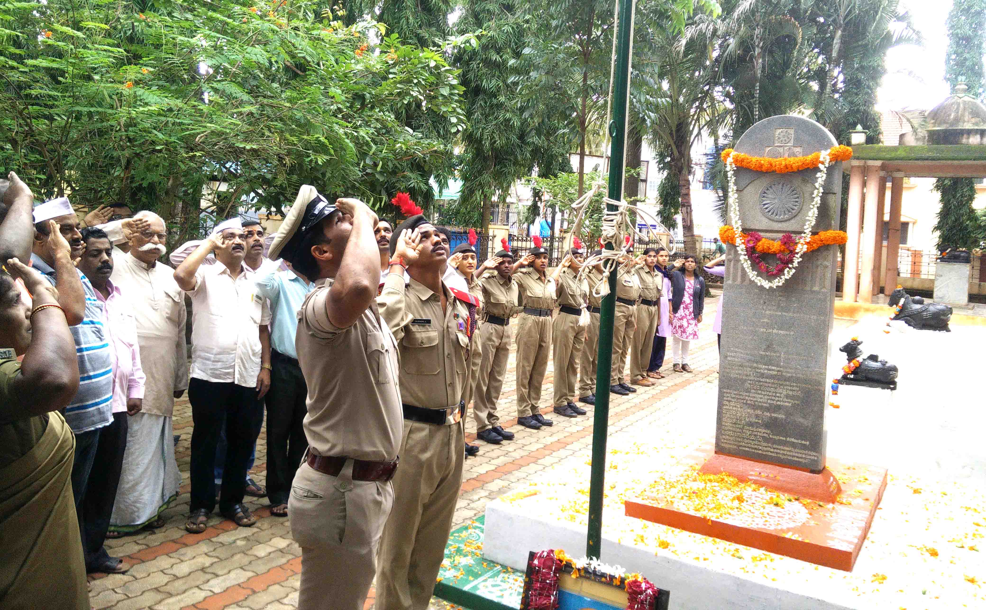 ಸ್ವಾತಂತ್ರ ಹೋರಾಟದಲ್ಲಿ ಈಸೂರು ಗ್ರಾಮಸ್ಥರ ಕೊಡುಗೆ ಅಮೂಲ್ಯ: ಸಚ್ಚಿದಾನಂದ