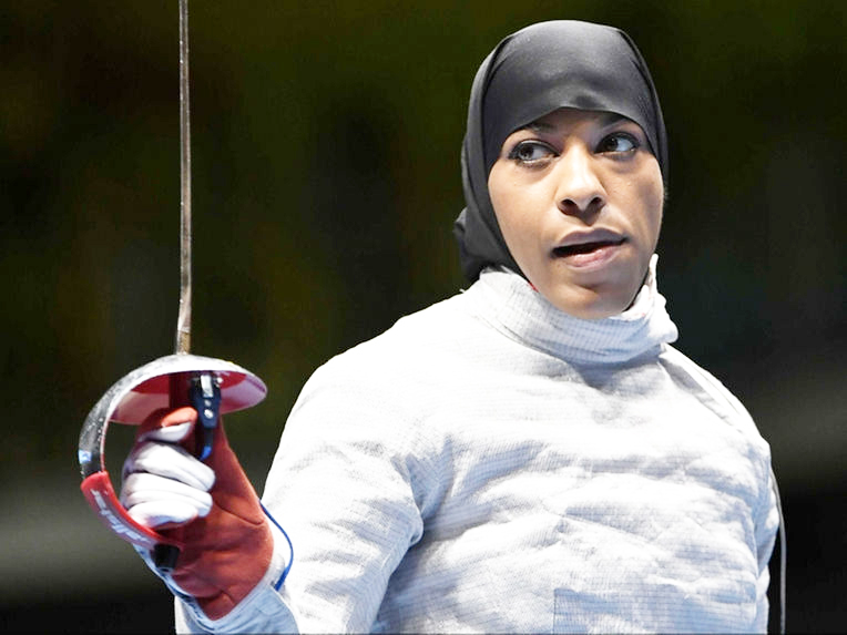 ಹಿಜಾಬ್ ಧರಿಸಿದ ಅಮೆರಿಕದ ಮೊದಲ ಅಥ್ಲೀಟ್ ಇಬ್ತಿಹಾಜ್ ಮುಹಮ್ಮದ್